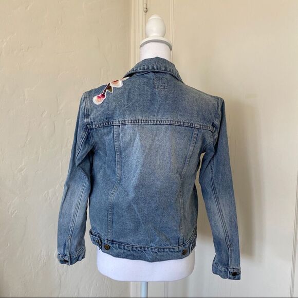 MinkPink Patched Denim Jacket - Picture 3 of 14